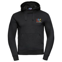 LDC-Russell Europe Authentic Hooded Sweatshirt Black